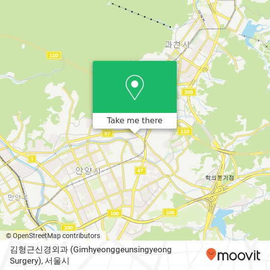 김형근신경외과 (Gimhyeonggeunsingyeong Surgery) 지도