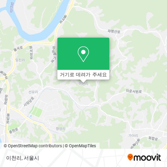 이천리 지도