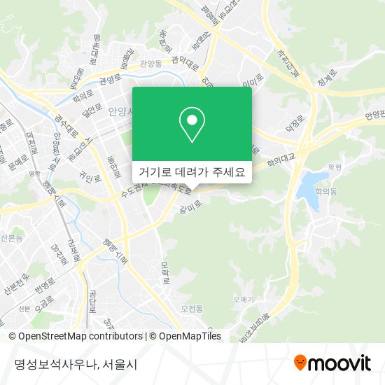 명성보석사우나 지도