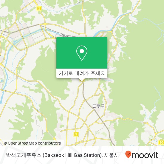 박석고개주유소 (Bakseok Hill Gas Station) 지도