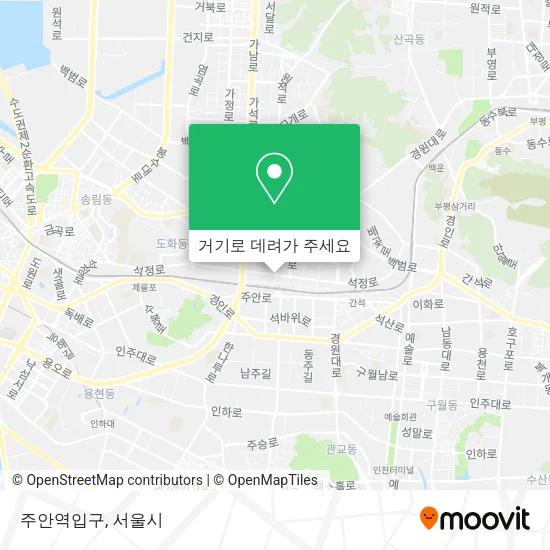 주안역입구 지도