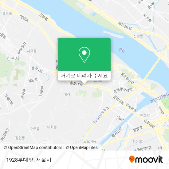 1928부대앞 지도