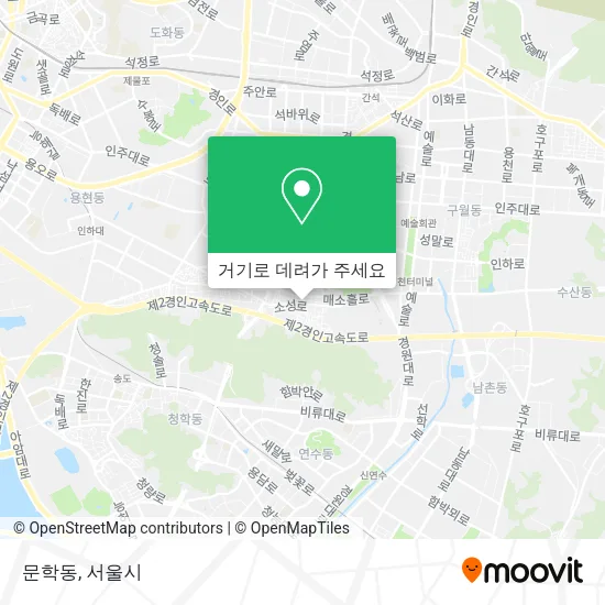 문학동 지도