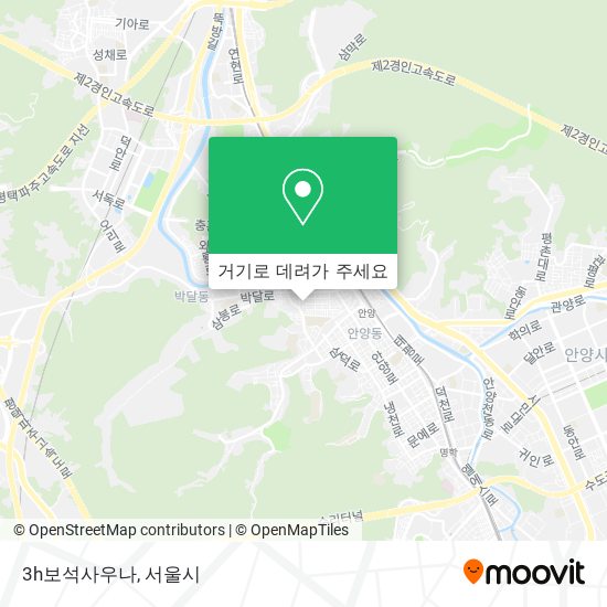 3h보석사우나 지도