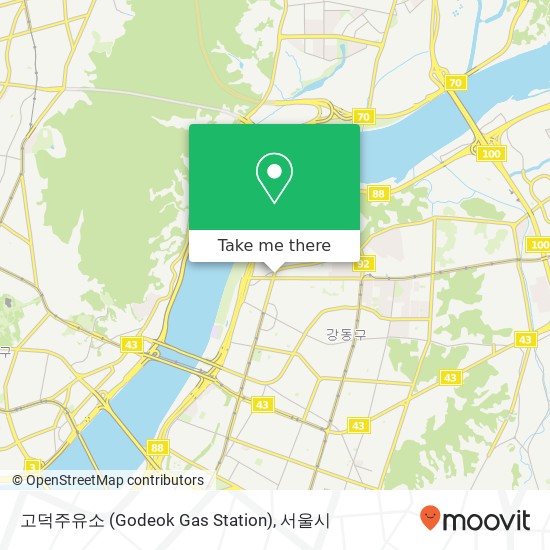 고덕주유소 (Godeok Gas Station) 지도