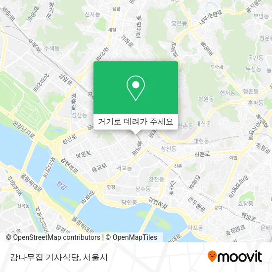 감나무집 기사식당 지도