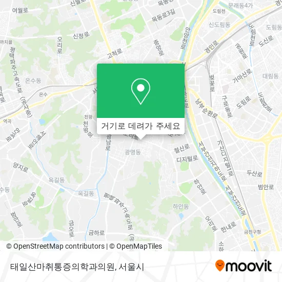 태일산마취통증의학과의원 지도