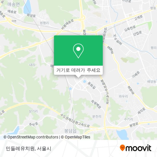 민들레유치원 지도