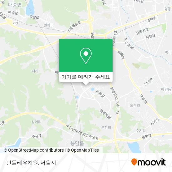 민들레유치원 지도