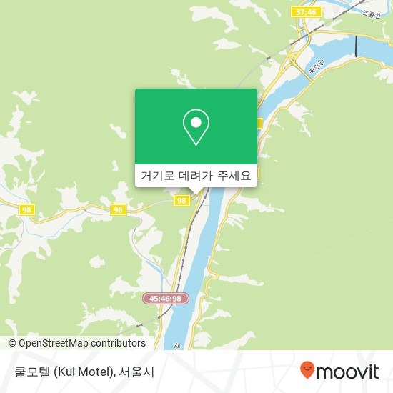 쿨모텔 (Kul Motel) 지도