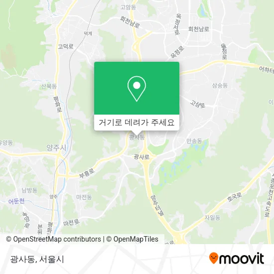 광사동 지도