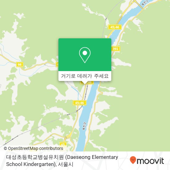 대성초등학교병설유치원 (Daeseong Elementary School Kindergarten) 지도