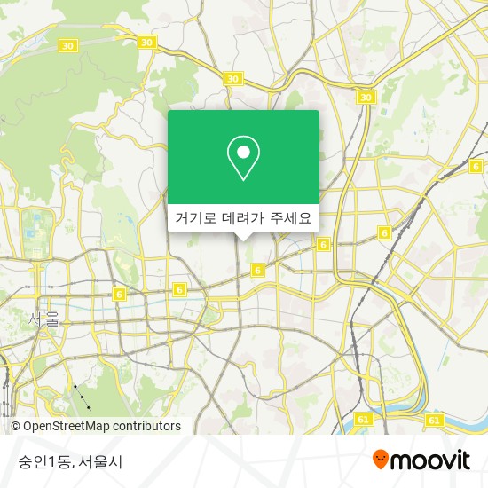 숭인1동 지도