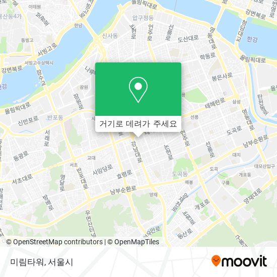 미림타워 지도