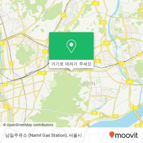 남일주유소 (Namil Gas Station) 지도