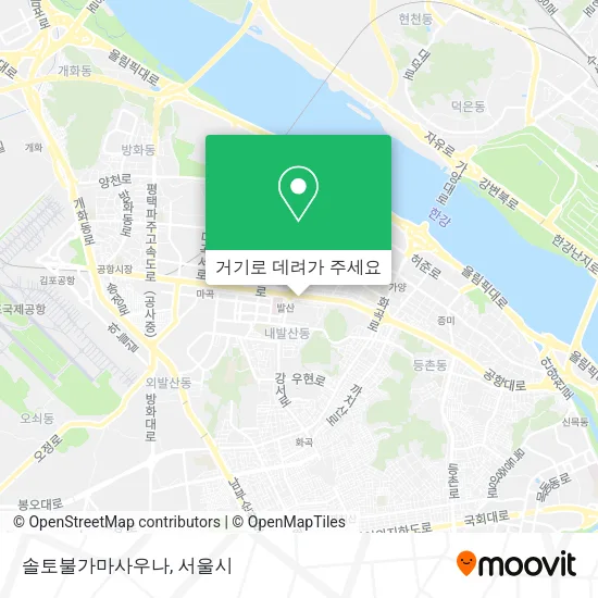 솔토불가마사우나 지도