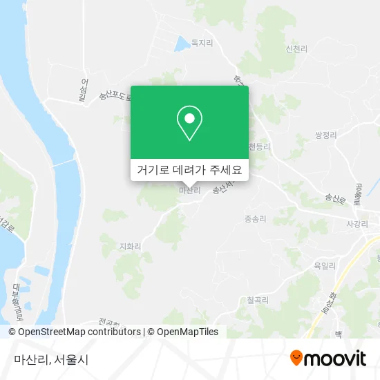 마산리 지도