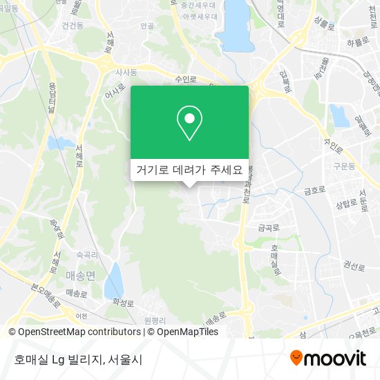 호매실 Lg 빌리지 지도