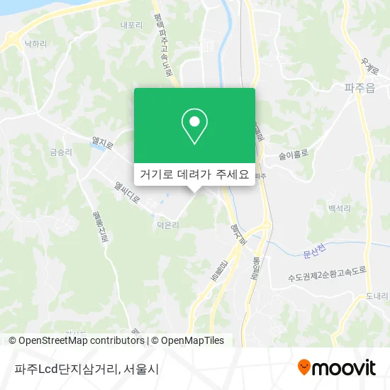 파주Lcd단지삼거리 지도
