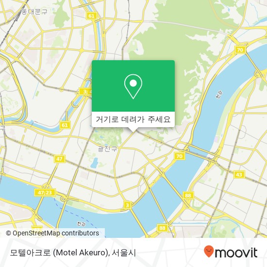모텔아크로 (Motel Akeuro) 지도