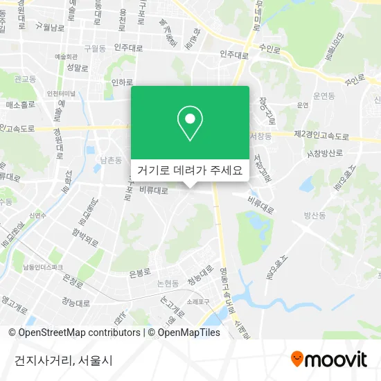 건지사거리 지도
