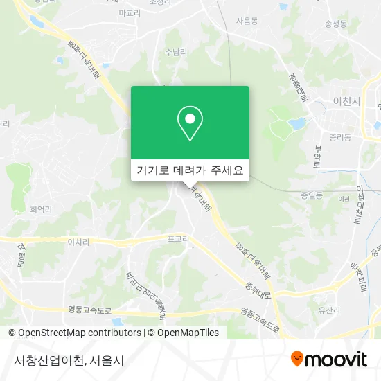 서창산업이천 지도