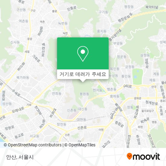 안산 지도