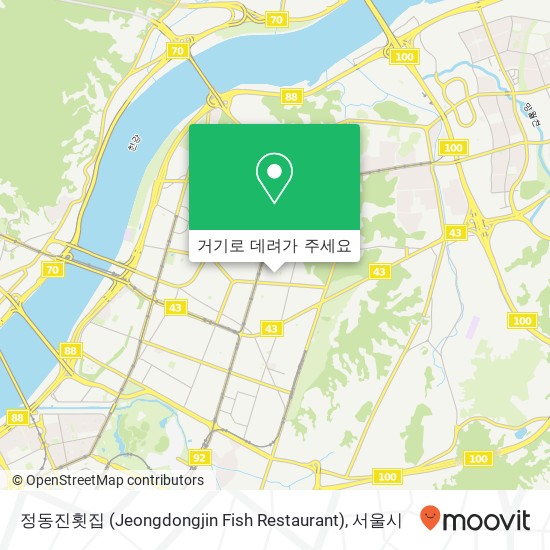 정동진횟집 (Jeongdongjin Fish Restaurant) 지도