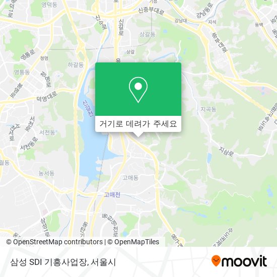 삼성 SDI 기흥사업장 지도