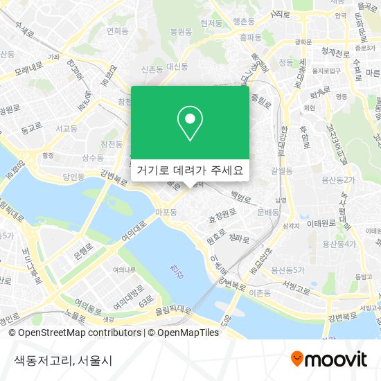 색동저고리 지도