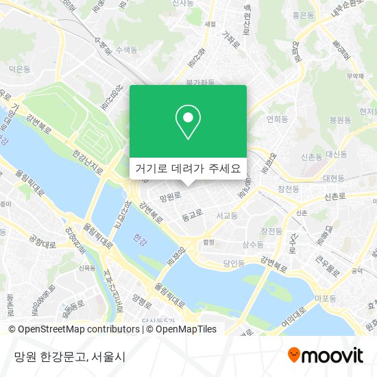 망원 한강문고 지도