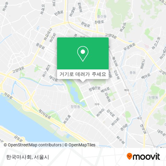 한국마사회 지도