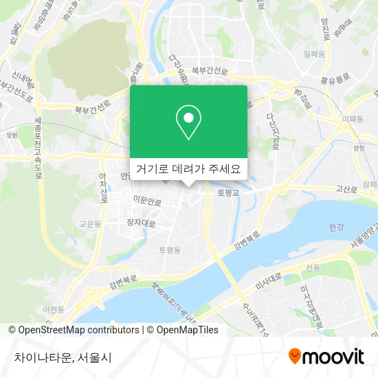 차이나타운 지도