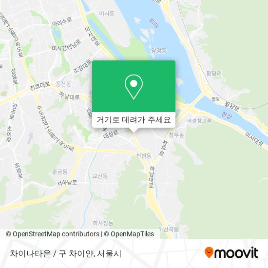 차이나타운 / 구 차이얀 지도