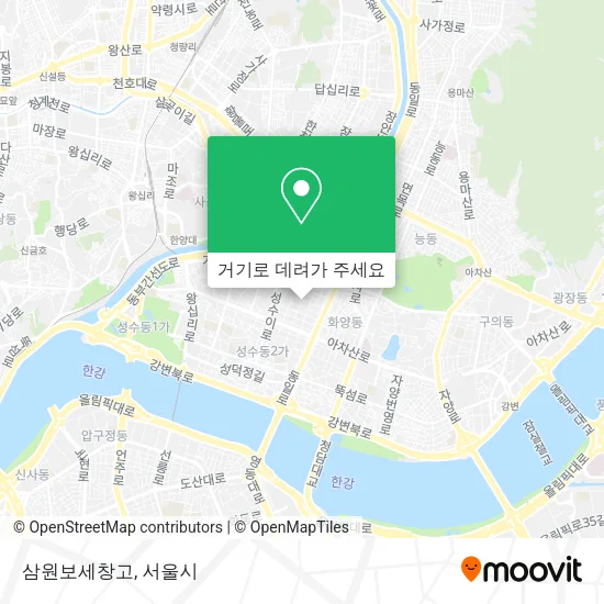 삼원보세창고 지도