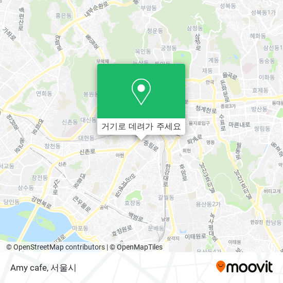 Amy cafe 지도