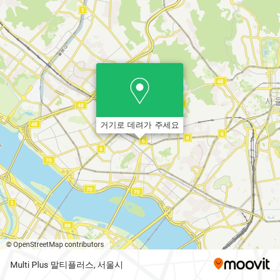 Multi Plus 말티플러스 지도