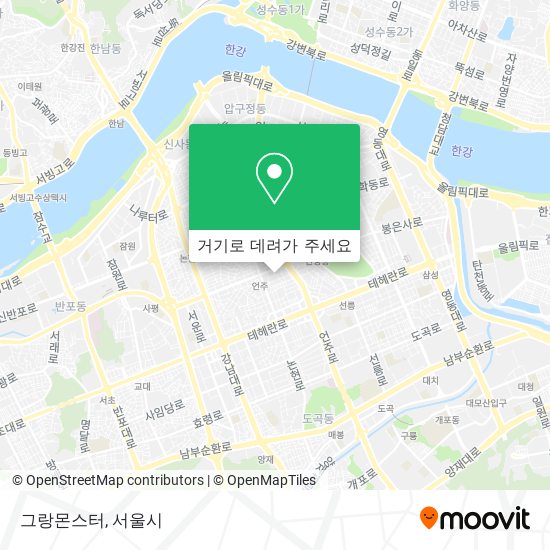 그랑몬스터 지도
