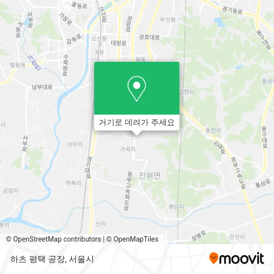 하츠 평택 공장 지도