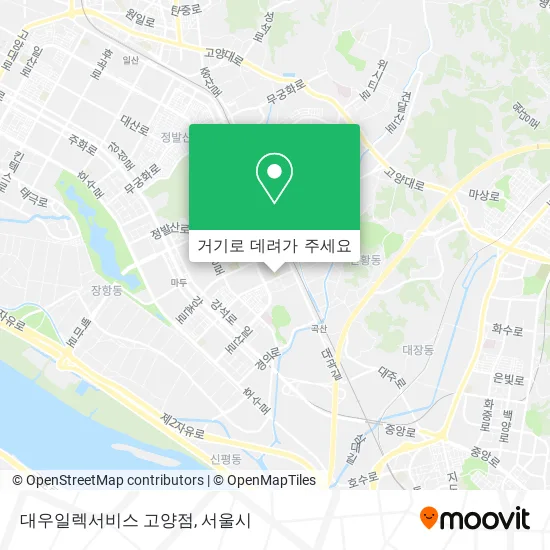 대우일렉서비스 고양점 지도