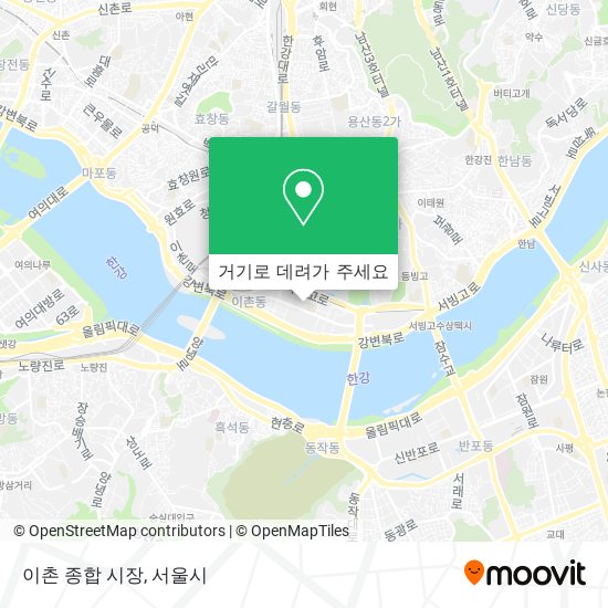 이촌 종합 시장 지도