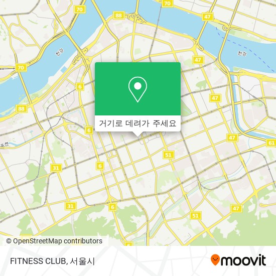 FITNESS CLUB 지도