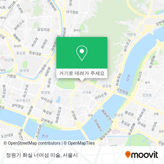 정원기 화실 너머섬 미술 지도