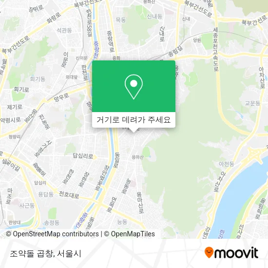 조약돌 곱창 지도