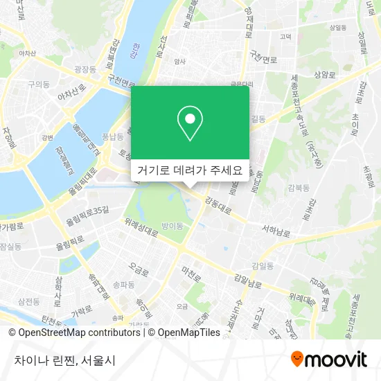 차이나 린찐 지도