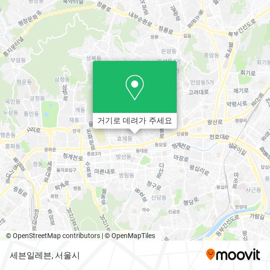 세븐일레븐 지도