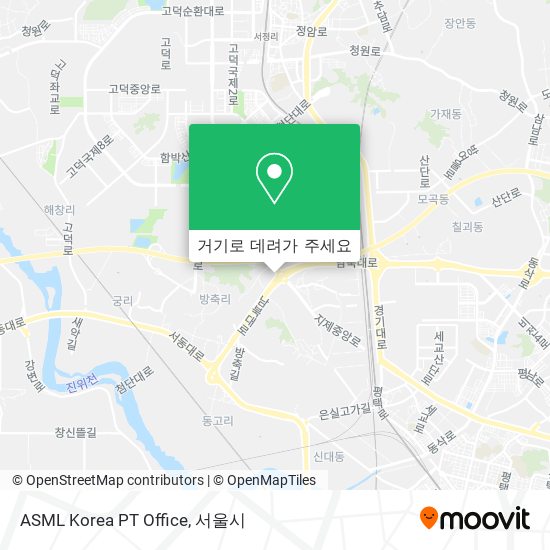 ASML Korea PT Office 지도