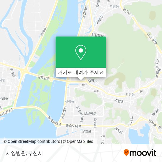 세양병원 지도