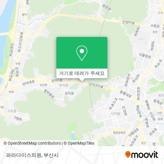 파라다이스의원 지도