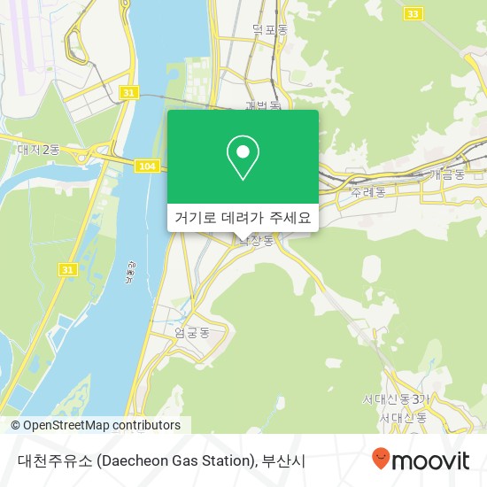 대천주유소 (Daecheon Gas Station) 지도